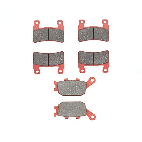MEXITAL cerámica Pastillas de freno Delanteras + Traseras para CBR600 F (99-06) CBR 600 RR (03-04) CBR 900 RR (98-03) CB 1100 AE/EX (13-18) CB1300S (05-09) CB1300 SA (05-12) CB 1300/CB 1300 A (05-09)