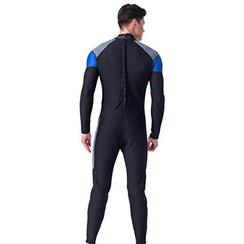 MHSHKS Traje De Baño Traje De Neopreno para Hombre Traje De Baño Completo De Neopreno De 3 Mm Esnórquel Cálido Trajes De Buceo para Surf Mono para Hacer Surf, Nadar, Deportes Acuáticos (Size : XL)