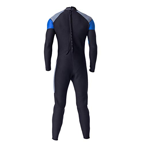 MHSHKS Traje De Baño Traje De Neopreno para Hombre Traje De Baño Completo De Neopreno De 3 Mm Esnórquel Cálido Trajes De Buceo para Surf Mono para Hacer Surf, Nadar, Deportes Acuáticos (Size : XL)