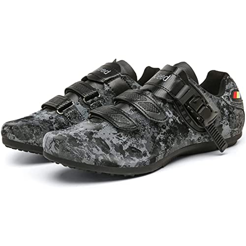 MIAOML Hombres Mujeres Deportes Al Aire Libre Zapatos De Ciclismo Zapatillas De Bicicleta De Montaña Zapatillas De Carreras Bicicleta De Carretera Plana,M-40 EU