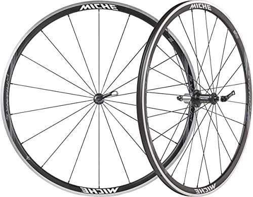 Miche Syntium Axy Black Wheels Juego de Ruedas de Carretera, Unisex, Negro, Campagnolo