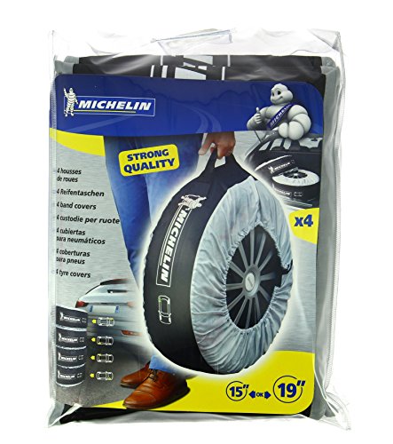 Michelin 009098 Fundas para Neumático Y Rueda, Set de 4