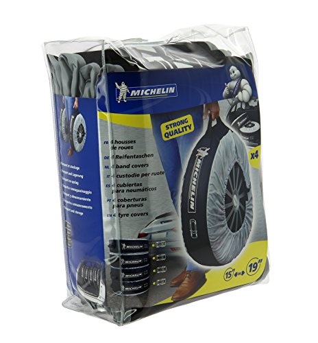 Michelin 009098 Fundas para Neumático Y Rueda, Set de 4