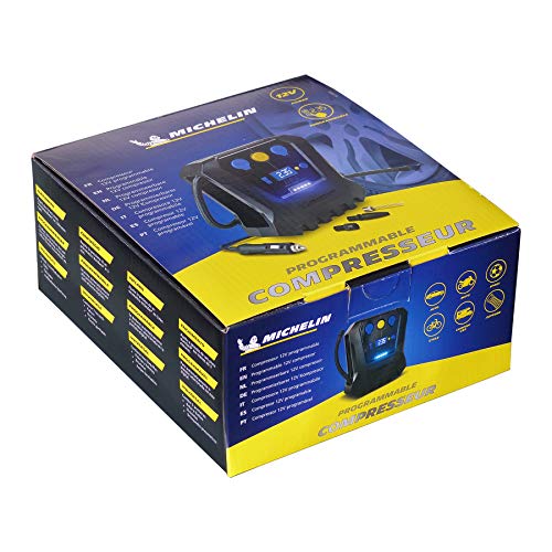 MICHELIN 9519 Compresor de aire portatil programable, 12 V