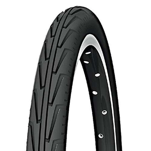 Michelin City Cubierta 1 Unidad, Rennradreifen City'J, 44-406 (20X1.75), Schwarz, FA003466036, Negro