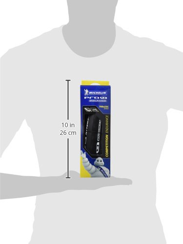 Michelin Pro 4 Endurance Cubierta, Adultos Unisex, Negro, 700X23