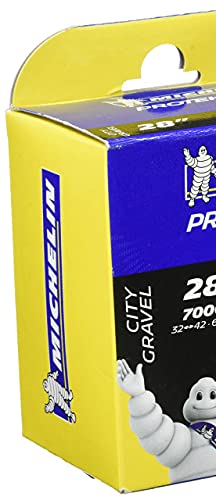 Michelin Protek V.BIC Max A3 Presta 40mm - Camara de bicicleta, color Negro, ETRTO 32/42 - 622