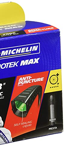 Michelin Protek V.BIC Max A3 Presta 40mm - Camara de bicicleta, color Negro, ETRTO 32/42 - 622