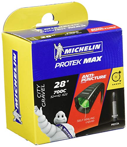 Michelin Protek V.BIC Max A3 Presta 40mm - Camara de bicicleta, color Negro, ETRTO 32/42 - 622