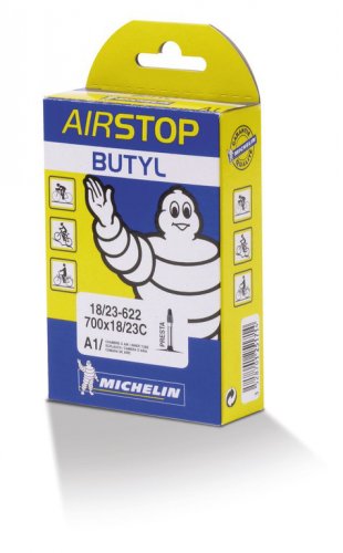 Michelin Schlauch I4 Airstop - Cámara de Aire para Bicicleta, Talla 14"