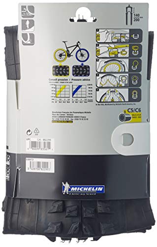 Michelin Wild ROCK'R  Cubierta, Unisex, Negro, 26 x 2.40 SSD
