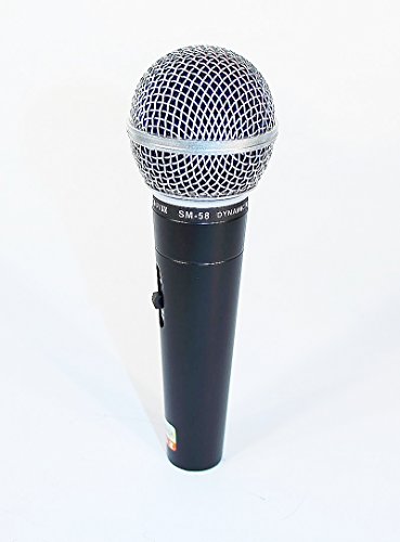Micrófono profesional dinámico de canto para estudio y cable de 5 m