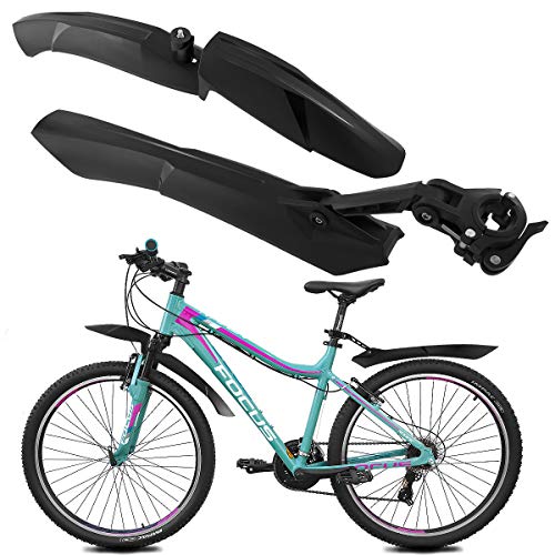 MidGard Guardabarros para Bicicleta para Guardabarros Delantero y Trasero de 24-29 Pulgadas