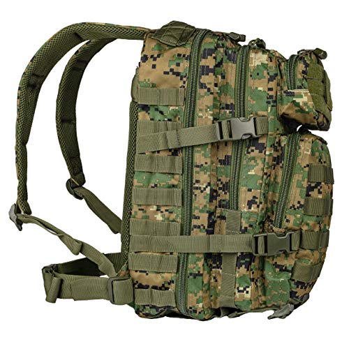 Mil-Tec EE.UU. Mochilla Assault Pack (Small/Digital Woodland)