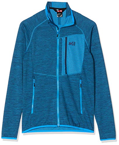 Millet Lokka Jkt Fleece Jacket, Electric Blue, XS Mens