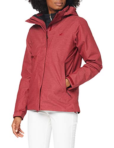 MILLET Pobeda II 3 In 1 Jkt W Jacket, H Tibetan Red, M Womens