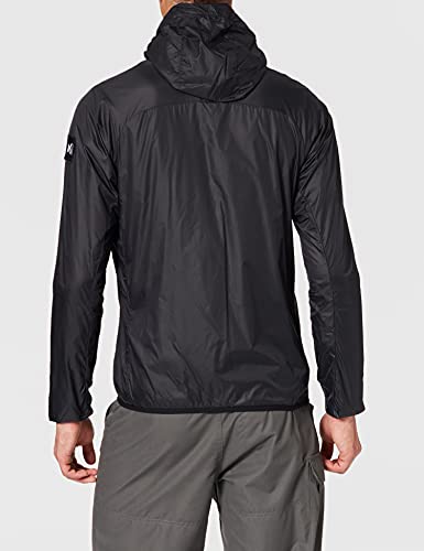 Millet - Repercute Air Hoodie M - Chaqueta Cortavientos para Hombre - Senderismo, Trekking, Aproximación - Negro