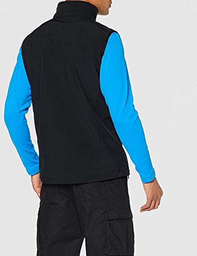 Millet - Track Vest M - Chaleco Softshell para Hombre - Cortavientos y Transpirable - Senderismo, Trekking, Alpinismo - Negro