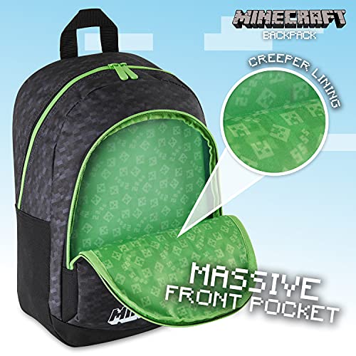 Minecraft Mochilas Escolares Juveniles, Material Escolar Bonito, Mochila Escolar Niños