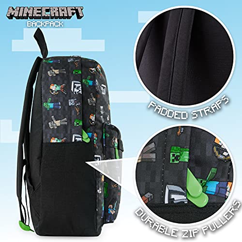 Minecraft Mochilas Escolares Juveniles, Material Escolar Bonito, Mochila Escolar Niños