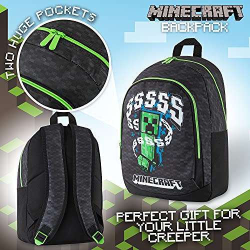 Minecraft Mochilas Escolares Juveniles, Material Escolar Bonito, Mochila Escolar Niños