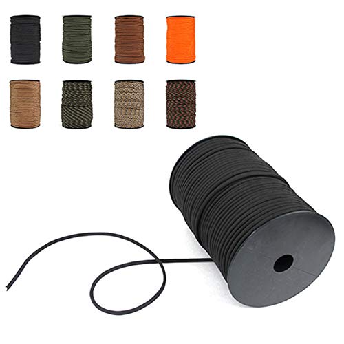 MINGMIN-DZ Campa DE Camping 100m 550 estándar de 9 núcleos Paracord Cuerda 4 mm Cable de paracaídas al Aire Libre Camping Supervivencia Umbrella Tienda Lanyard Strap Bundle Cuerda de Nylon