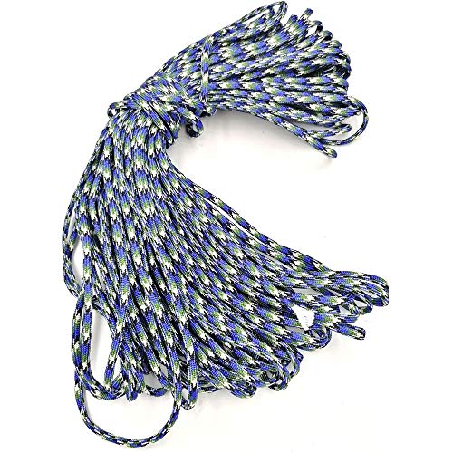 MINGMIN-DZ Campa DE Camping 31 Metros Dia.5mm 7 Stand Cores Paracord Parachute Cable para la Cuerda de la Tienda Survival Lanyard Camping Senderismo Senderismo Cuerda Cuerda de Nylon (Color : Blue)