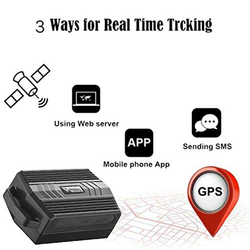 Mini Localizador GPS,GPS Tracker Tiempo Real Impermeable Rastreador GPS con Gratis App para Bicicleta Moto Anciano y Niño TK935