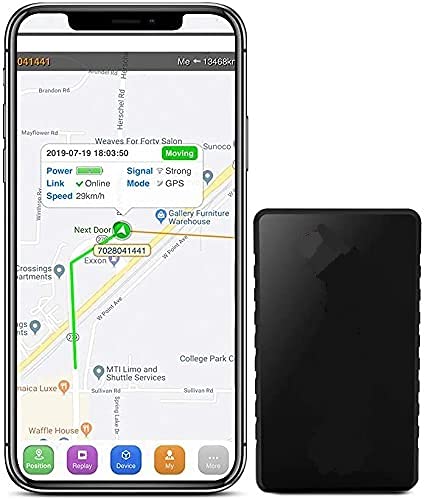 Mini Loocalizador GPS fiable y Funcional, para Tener localizado en Tiempo Real Nuestras pertenencias e Incluso Mascotas o Seres Queridos y Encima con una App Gratuita,10 Días en Modo de Espera.