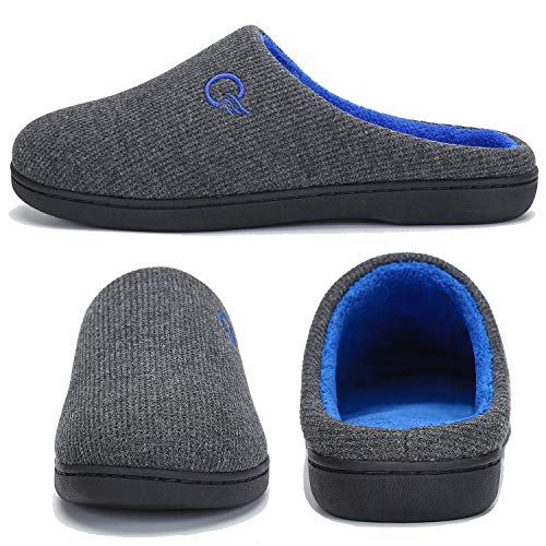 Mishansha Zapatillas de Casa Hombre Pantuflas Mujer Invierno CáLido Zapatos Casa Unisex Acogedores Espuma de Memoria Antideslizantes Interior