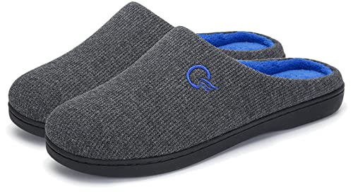 Mishansha Zapatillas de Casa Hombre Pantuflas Mujer Invierno CáLido Zapatos Casa Unisex Acogedores Espuma de Memoria Antideslizantes Interior