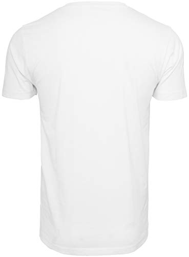 Mister Tee Ice Cube Logo tee Camiseta, Blanco, M para Hombre