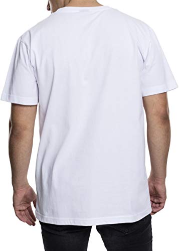 Mister Tee LA Sketch Camiseta, Blanco, M para Hombre