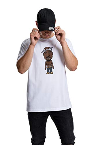 Mister Tee LA Sketch Camiseta, Blanco, M para Hombre