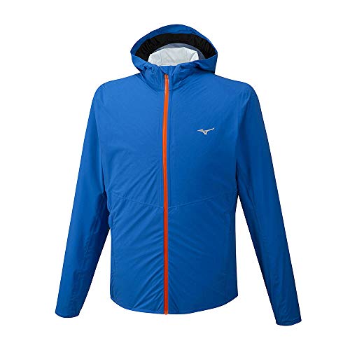 Mizuno 20K ER Wasserdichte Chaqueta, Hombre, Azul, XX-Large