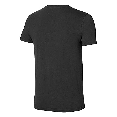 Mizuno Athletic RB Camiseta, Negro, L para Hombre