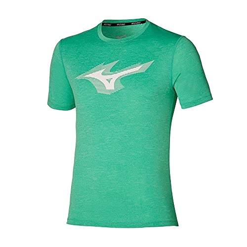 Mizuno Core RB Camiseta, Verde Menta, XL para Hombre