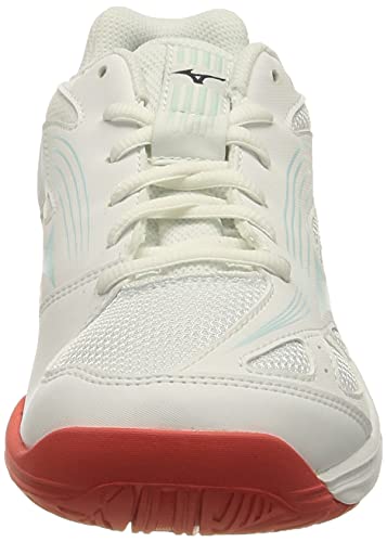 Mizuno Cyclone Speed 3 (W), Zapatillas Deportivas Mujer, White/Clearwater/Cayenne, 38.5 EU