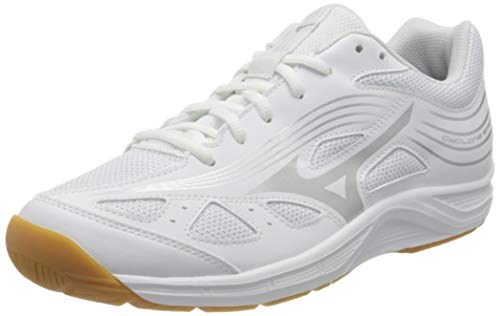 Mizuno Cyclone Speed 3, Zapatillas Hombre, White and Silver, 38.5 EU