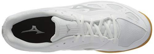 Mizuno Cyclone Speed 3, Zapatillas Hombre, White and Silver, 42.5 EU