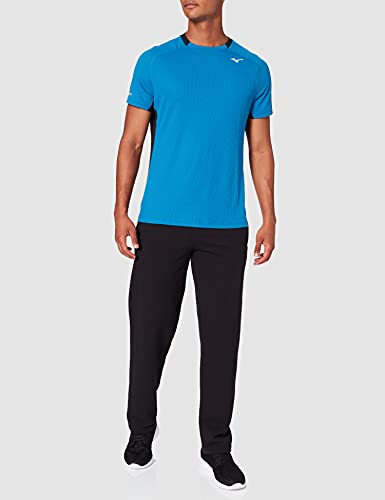 Mizuno Dryaeroflow Depósito, Azul Mykonos, L para Hombre