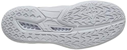 Mizuno Ghost Shadow, Zapatillas Deportivas para Interior Mujer, Blanco (Nimbus Cloud/10135c/Wht 52), 38 EU