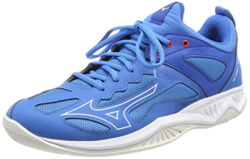 Mizuno Ghost Shadow, Zapatillas Deportivas Unisex Adulto, FrenchBlue/White/PrincessBlue, 44.5 EU