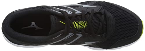 Mizuno Spark 6, Zapatillas de Running Hombre, Black/MetallicGray/EPrimrose, 41 EU