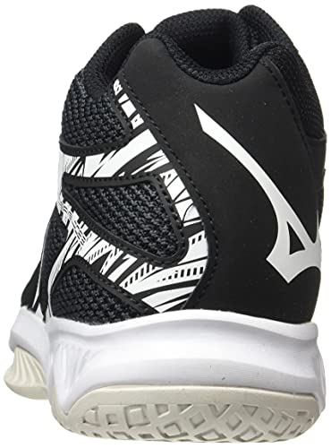 Mizuno Thunder Blade 3 Mid, Zapatillas Deportivas Unisex Adulto, Black/White/Ebony, 42 EU