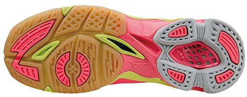 Mizuno V1GC150066 - Zapatilla de volley Wave Lightning Z Low para mujer, talla 44