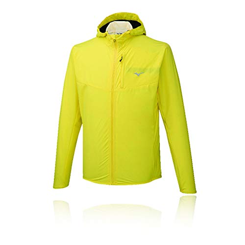 Mizuno Waterproof 20K ER Jacket, Blazing Yellow (S)