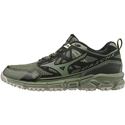 Mizuno Wave Daichi 4, Zapatillas de Trail Running Mujer, Vert Noir, 41 EU