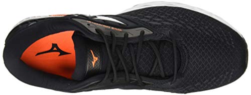 Mizuno Wave Daichi 5 GTX, Road Running Shoe Hombre, Black/Phantom/Shortorange, 43 EU