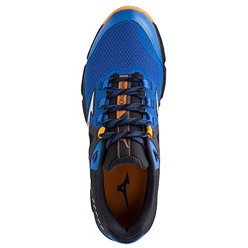 Mizuno Wave Daichi 5, Zapatillas Hombre, Princess Blue/Lunar Rock/FOrange, 45 EU